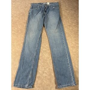 Levi's Silvertab Women Straight Leg Regular 5-Pocket Design Blue Denim Jeans 9